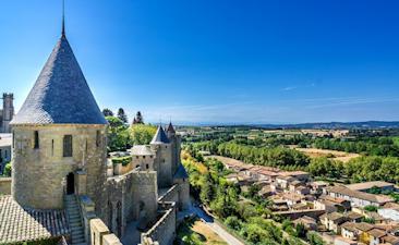 Carcassonne villas South France