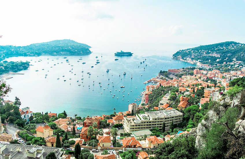 plage des marinières villefranche france